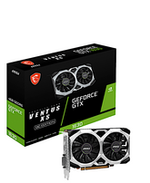 MSI GeForce GTX 1630 VENTUS XS 4G OC - Graphics card - NVIDIA GeForce GTX 1630 - 4 GB GDDR6 - PCIe 3.0 x16 - DVI, HDMI, DisplayPort